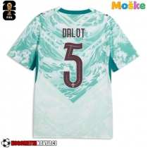 Moške Nogometnih dresov Portugalska Diogo Dalot #5 Gostujoči SP 2026 Kratki rokavi